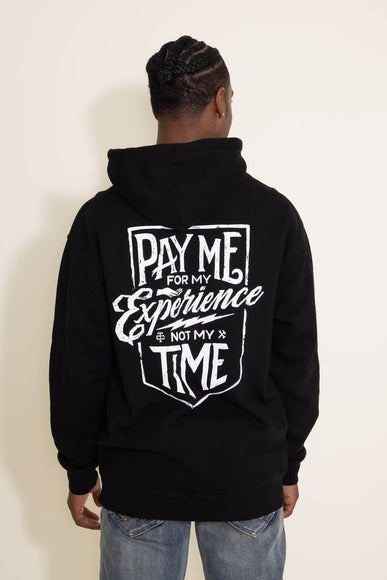 Troll Co. Pay Me Hoodie for Men in Black