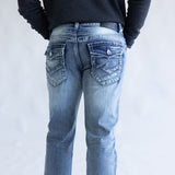 True Luck Ballen Straight Leg Jeans for Men
