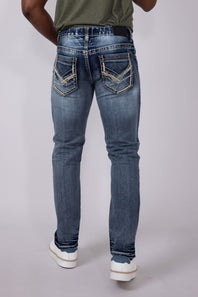 True Luck Cuyler Bootcut Jeans for Men