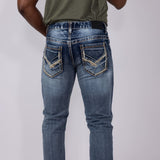 True Luck Cuyler Bootcut Jeans for Men