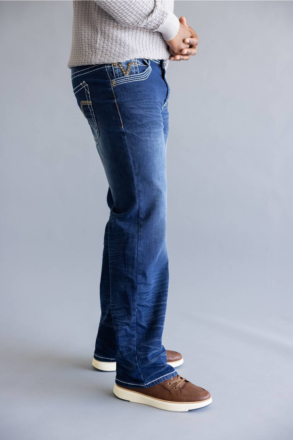 True Luck Lingston Bootcut Jeans for Men