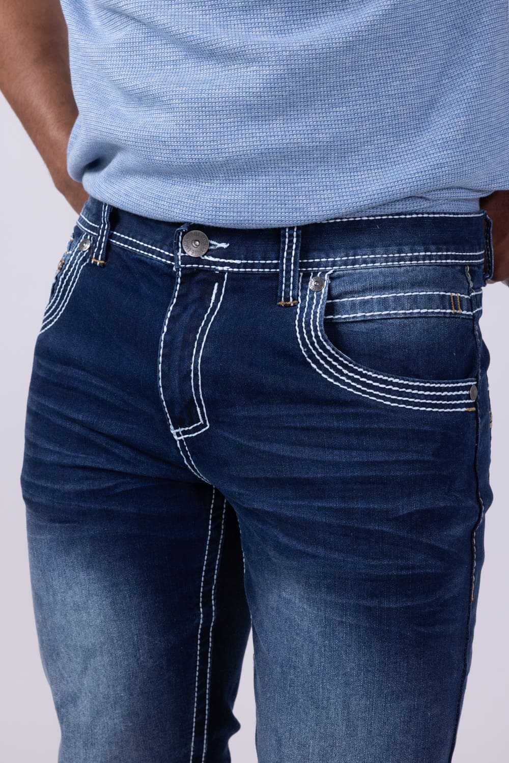 True Luck Livingston Bootcut Stretch Jeans for Men