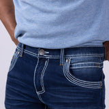 True Luck Livingston Bootcut Stretch Jeans for Men