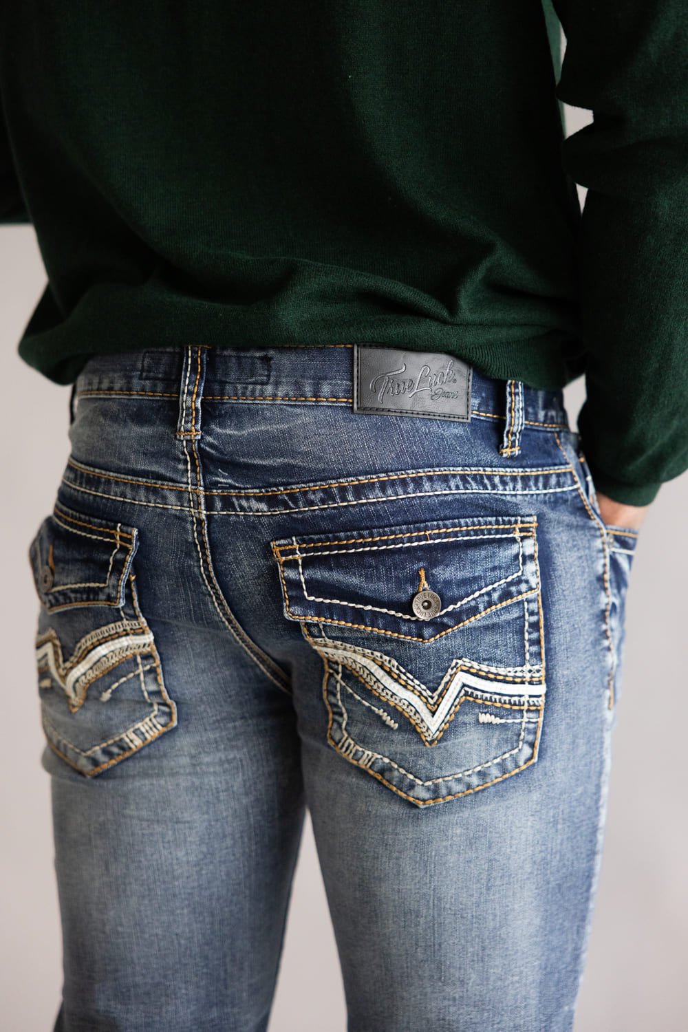 True Luck Lucian Bootcut Jeans for Men