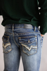 True Luck Lucian Bootcut Jeans for Men