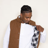 Union Canyon Vest for Men in Tan Brown