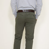 Union Lounge Chino Pants for Men in Military