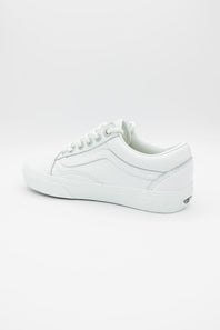 Vans Old Skool Leather Sneakers in White