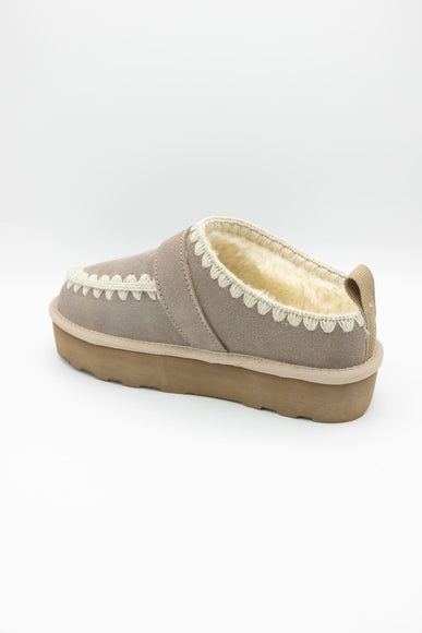 Vintage Havana Close Clogs for Women in Grey