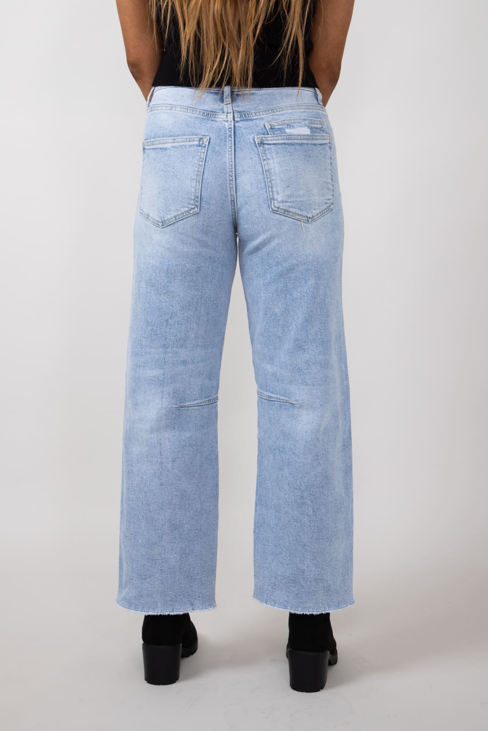 Vervet High Rise Baggy Barrel Jeans for Women