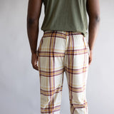 Weatherproof Silky Lounge Pants for Men in Oatmeal