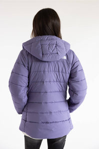 The North Face Aconcagua Hooded Jacket for Women in Plum