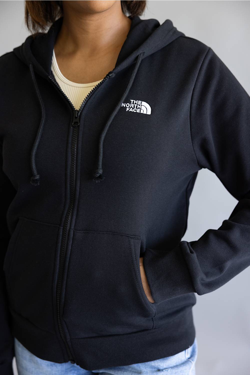 The North Face Evolution Simple Dome Full Zip Hoodie for Women in