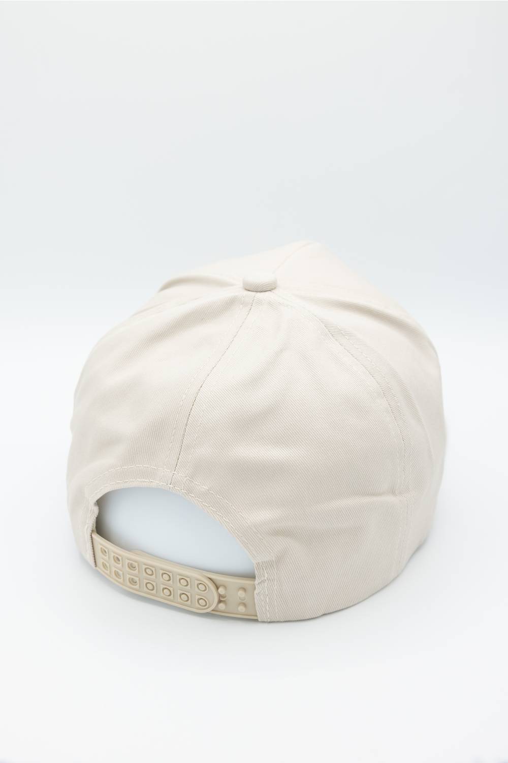 USA Striped Trucker Hat for Women in Beige