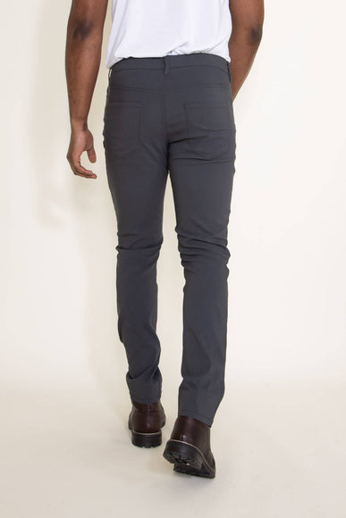 Weatherproof Vintage Faille Performance Pants for Men in Grey