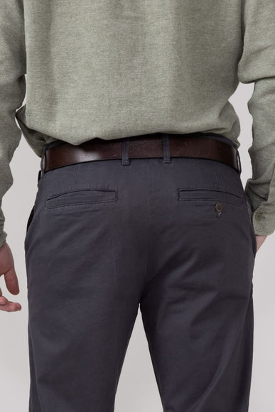 Weatherproof Vintage Leader Chino Pants for Men in Forged Iron
