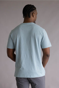 Weatherproof Vintage Sueded Jersey t shirt blue stone
