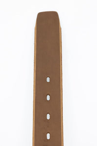 Ariat Beveled Edge Barn Belt for Men in Lite Brown