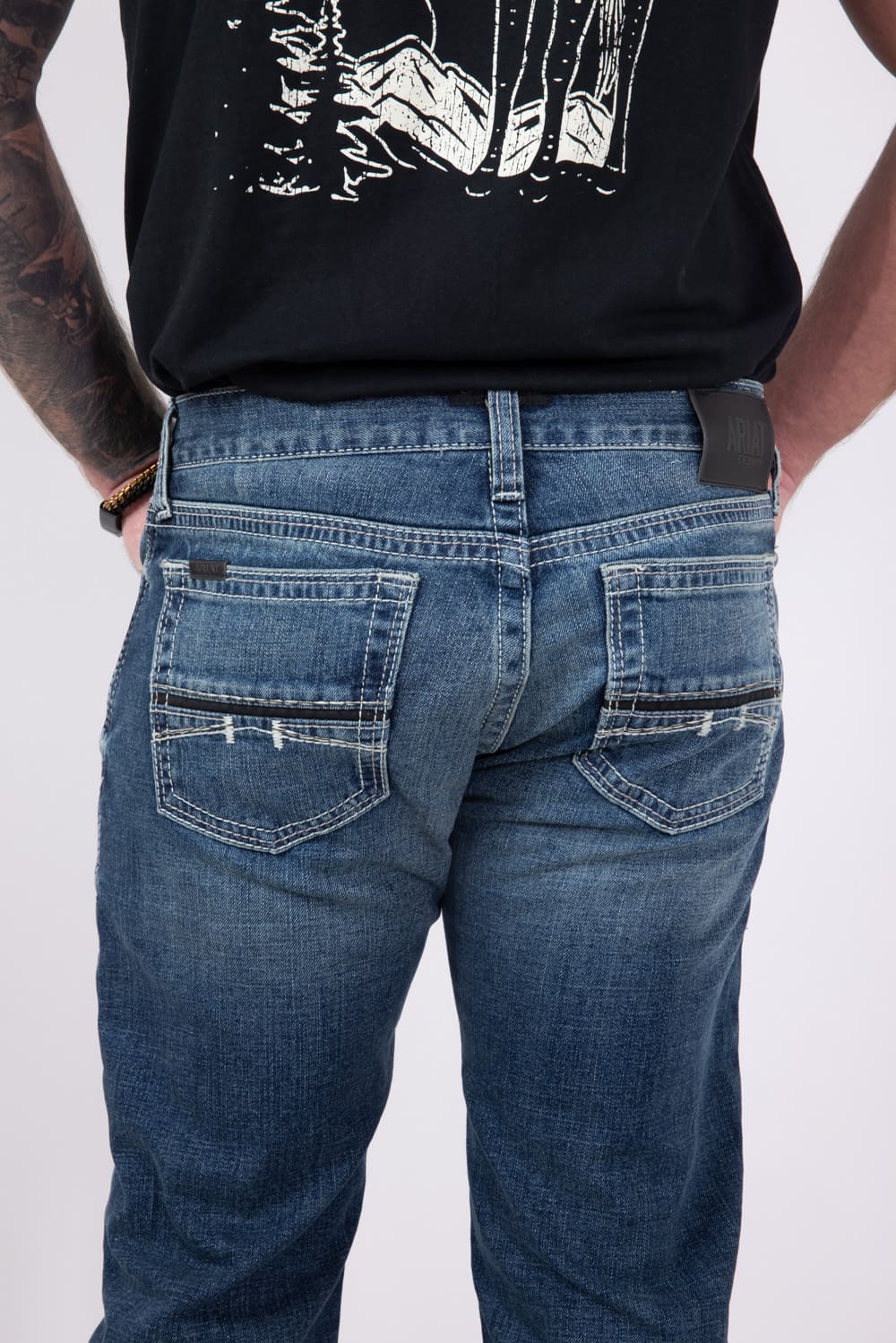 Ariat Coltrane/Silverton Straight Leg for Men