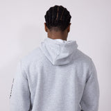 Carhartt Logo Sleeve Graphic Hoodie for Men in Heather Grey