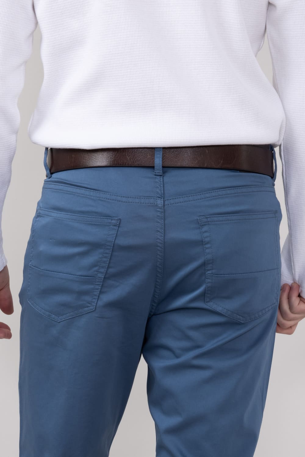 Copper & Oak Air Luxe Pants for Men in Blue Stone