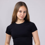 Moa Moa Seamless Shirt for Girls in Black