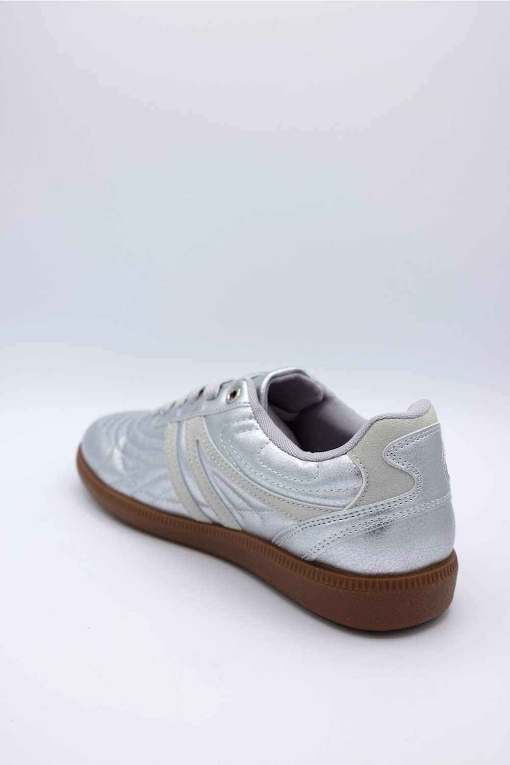 Great Metallic Sneakers for Women in Silver