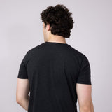 Basic Crewneck T-Shirt for Men in Black