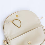Simply Southern Charleston Leather Crossbody Bag in Cream