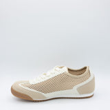 Top Moda Carly Mesh Sneakers for Women in Beige