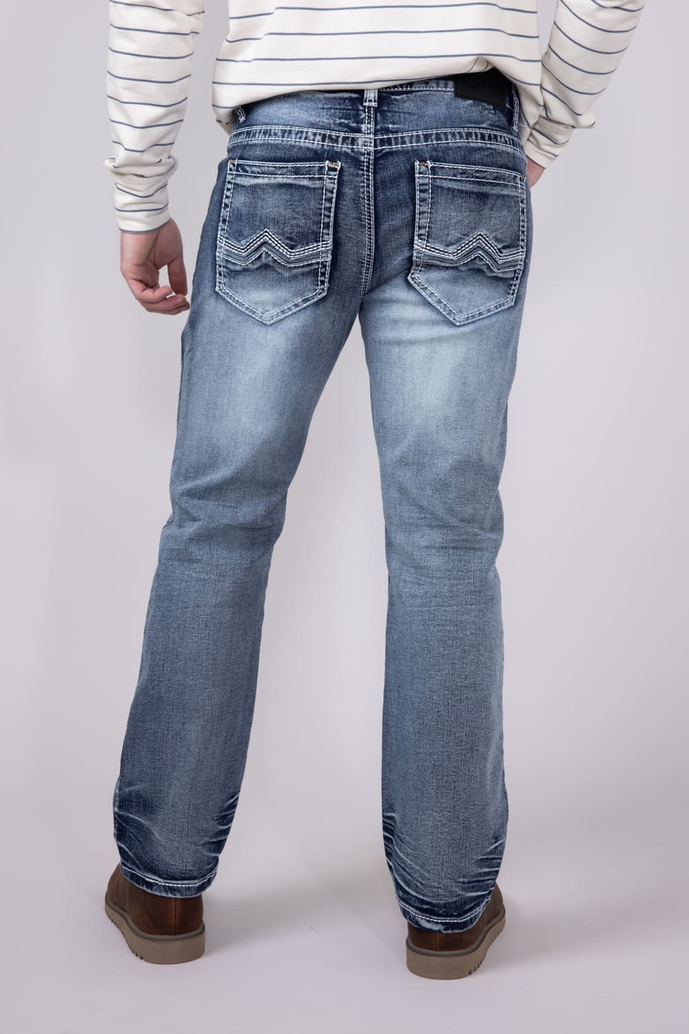 True Luck Peter Bootcut Jeans for Men | TL19356901 – Glik's