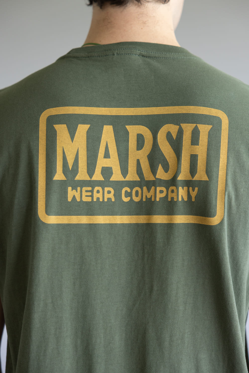 Marsh Wear Badge T-Shirt for Men in Green