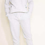 1897 Active Diamond Stretch Joggers for Men in Oatmeal