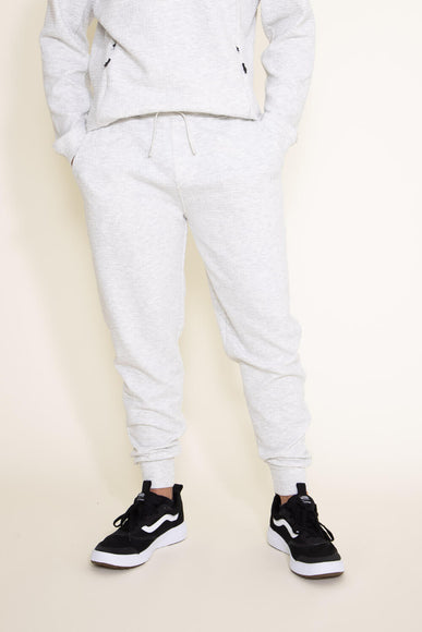 1897 Active Diamond Stretch Joggers for Men in Oatmeal