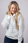 1897 Active Ditsy Floral Hoodie for Women in Ivory