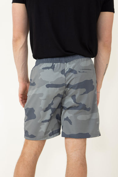 1897 Active Levitate Shorts for Men in Green Camo