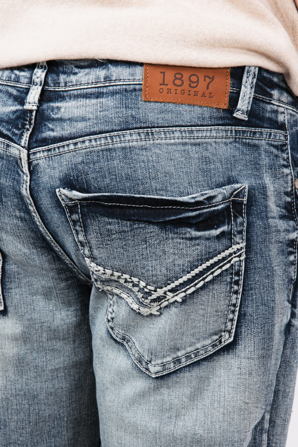1897 Denim Jeremy Bootcut Jeans for Men – Glik's 1897 Denim Jeremy Bootcut Jeans for Men – Glik's