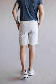 1897 Legends Pull On 8” Shorts for Men in Grey