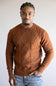 1897 Original Cable Crew Sweater for Men in Tortoise Shell