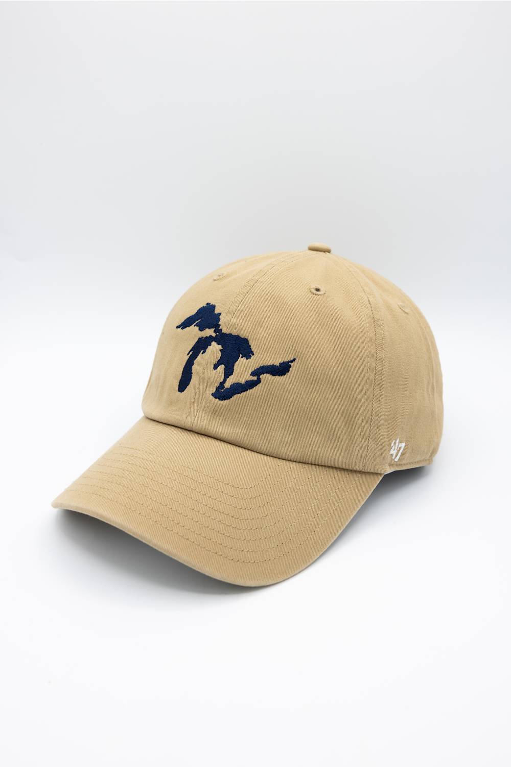 47 Great Lakes MI Clean Up Hat in Khaki