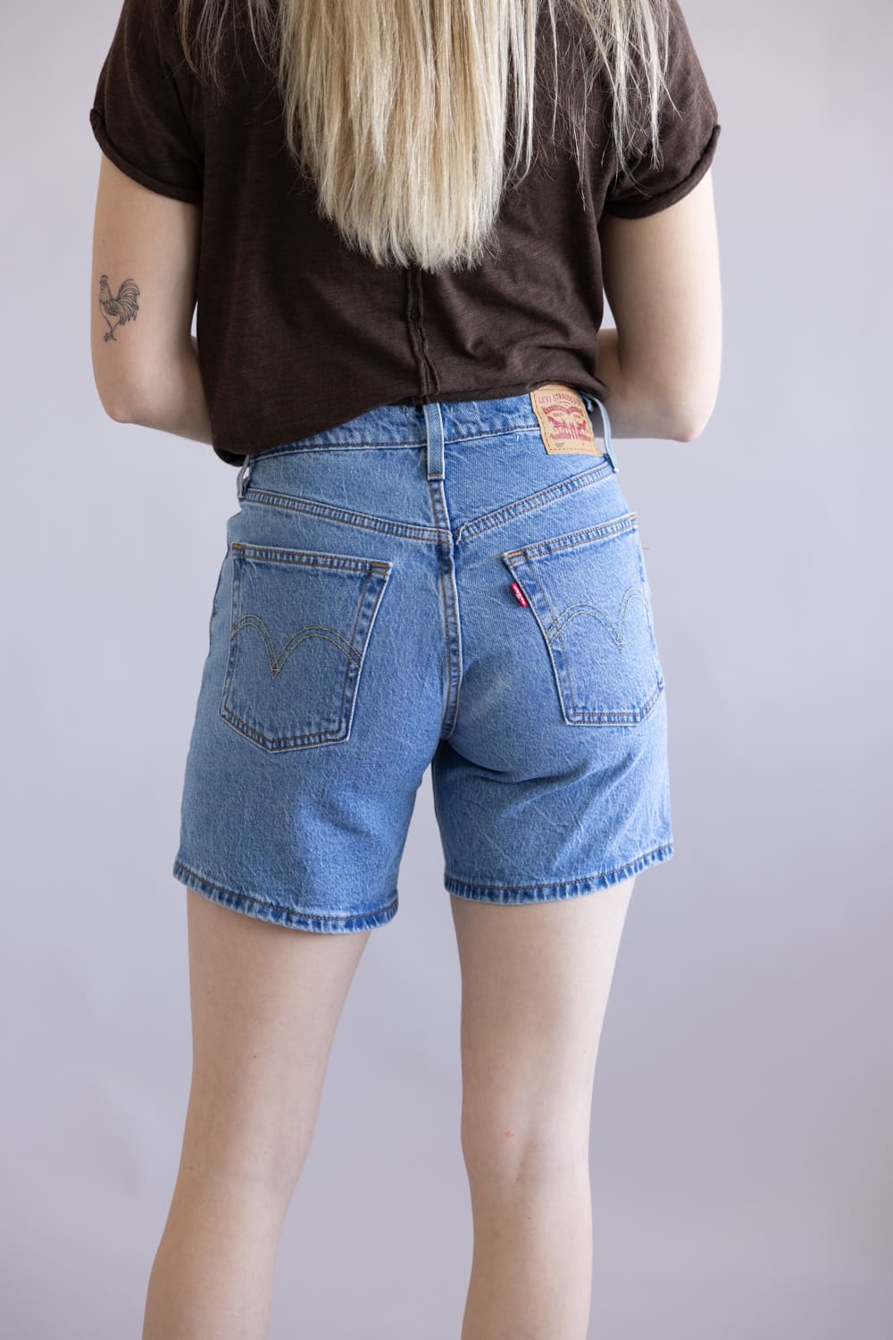 Levi’s 501 Mid Thigh Denim Shorts for Women