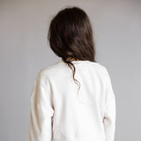 Youth Pullover & Wide Leg Pant Set for Girls in Grey/Beige