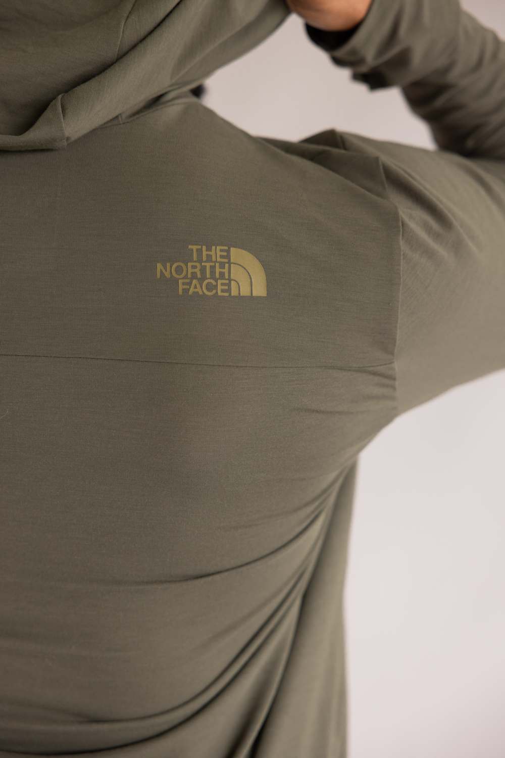 The North Face Adventure Campfire Hoodie in Taupe Green | NF0A8GQ5-21L TPEGRN