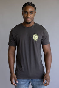 Ariat Take The Long Way Home T-Shirt for Men in Vintage Black