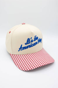 American Way Trucker Hat for Women