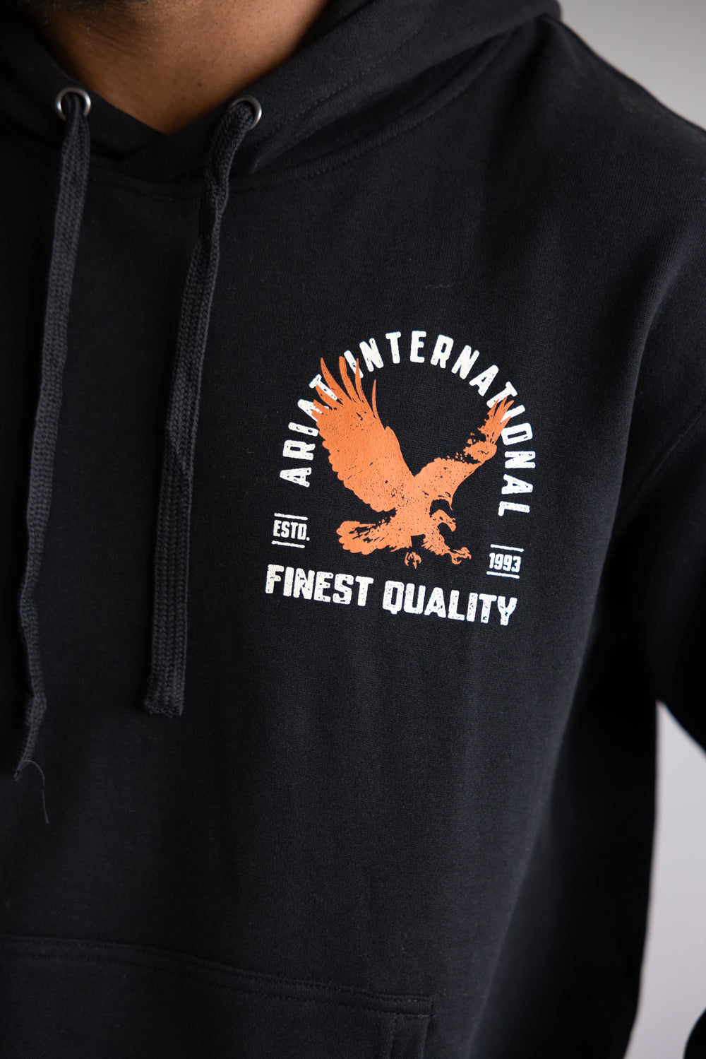 Ariat Eagle Hoodie for Men in Black