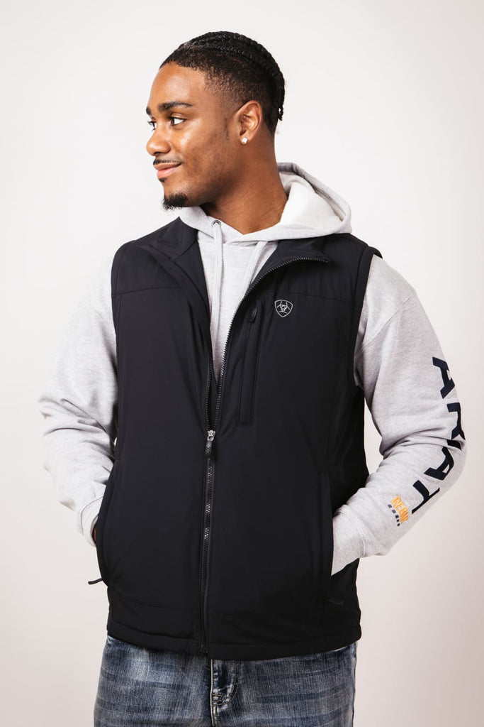Ariat Pioneer StretchShell Vest for Men in Black | 10051992