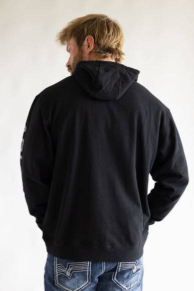 Ariat Logo Hoodie for Men in Black