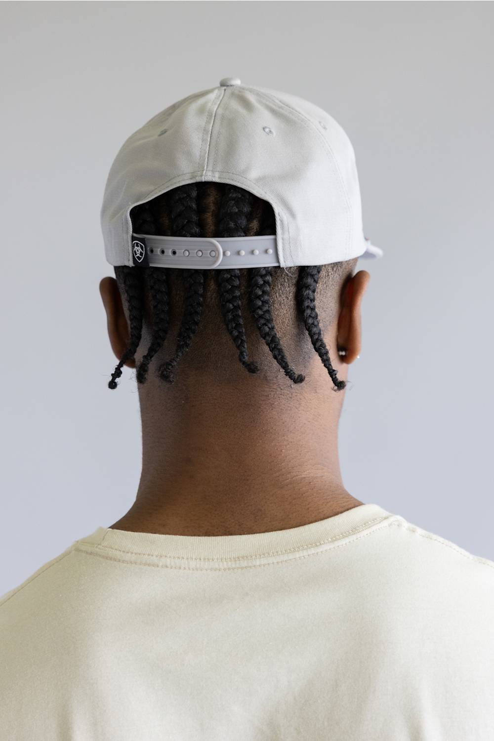 Ariat Logo Patch Cap for Men in Grey