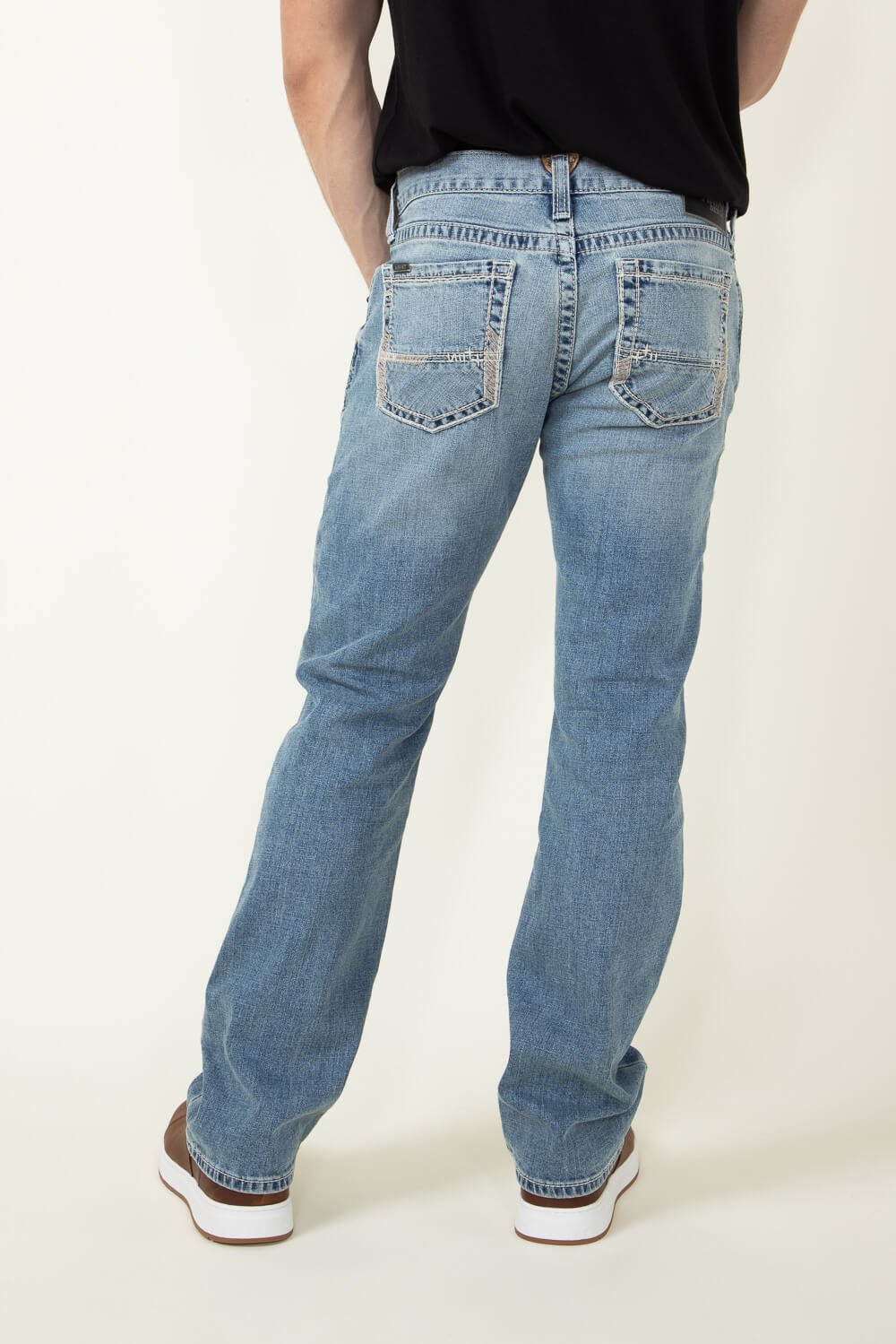 Ariat M7 Rocker Stretch Stirling Stackable Straight Leg Jeans for Men 